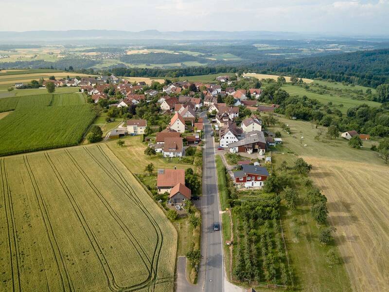 Luftaufnahme von Büchenbronn