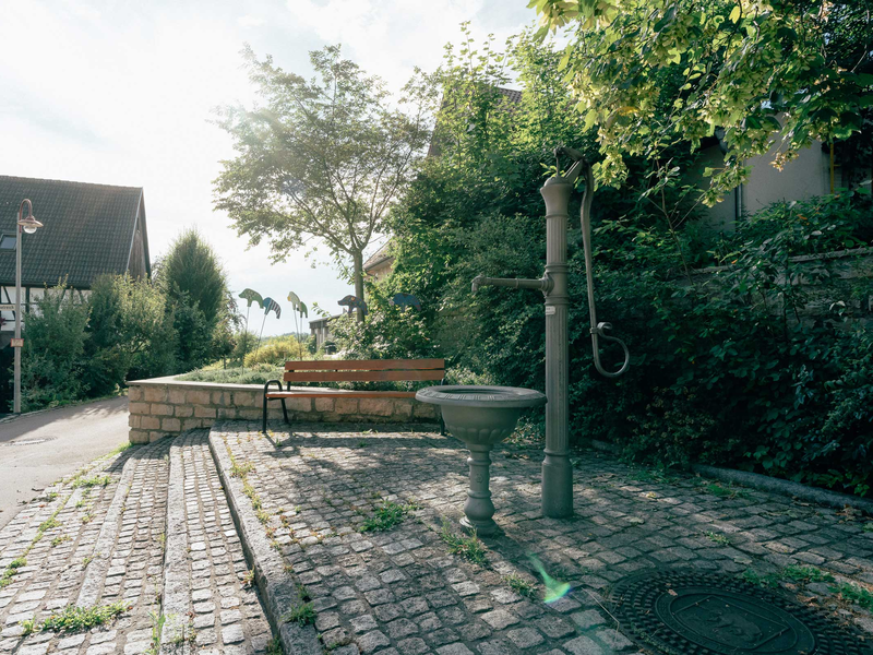 Dorfbrunnen in Krapfenreut