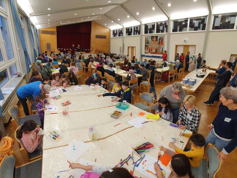 Café Asyl im Evangelischen Gemeindezentrum Ebersbach