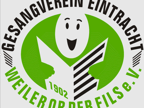 Logo des Gesangverein Weiler in den Farben schwarz, weiß und grün